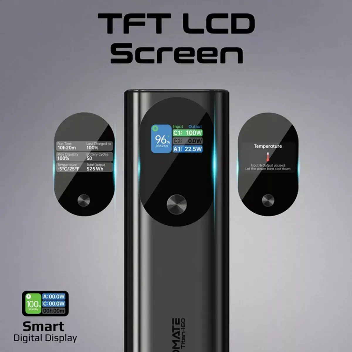 Портативный аккумулятор Promate Titan-160 TITAN160 Photo 3