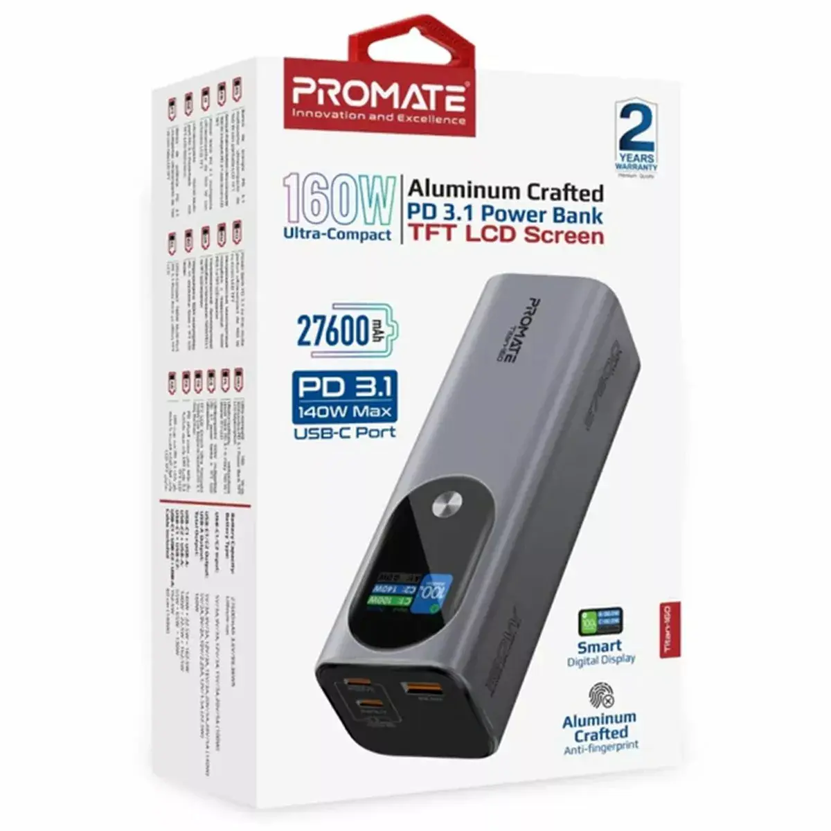 Портативный аккумулятор Promate Titan-160 TITAN160 Photo 5