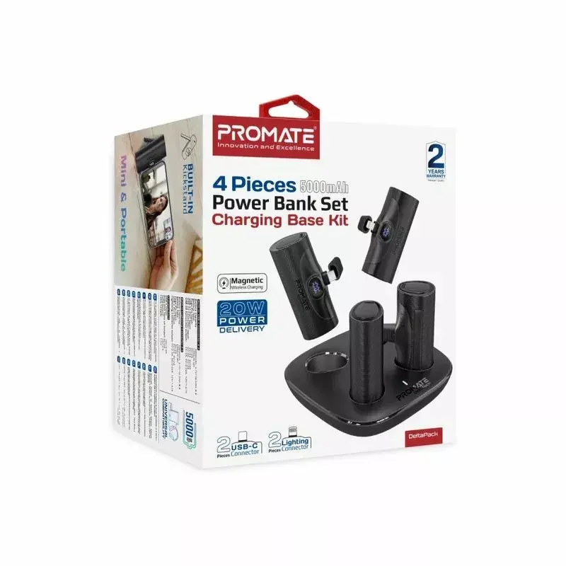Portatīvais akumulators Promate DeltaPack 4x5000mAh Photo 5