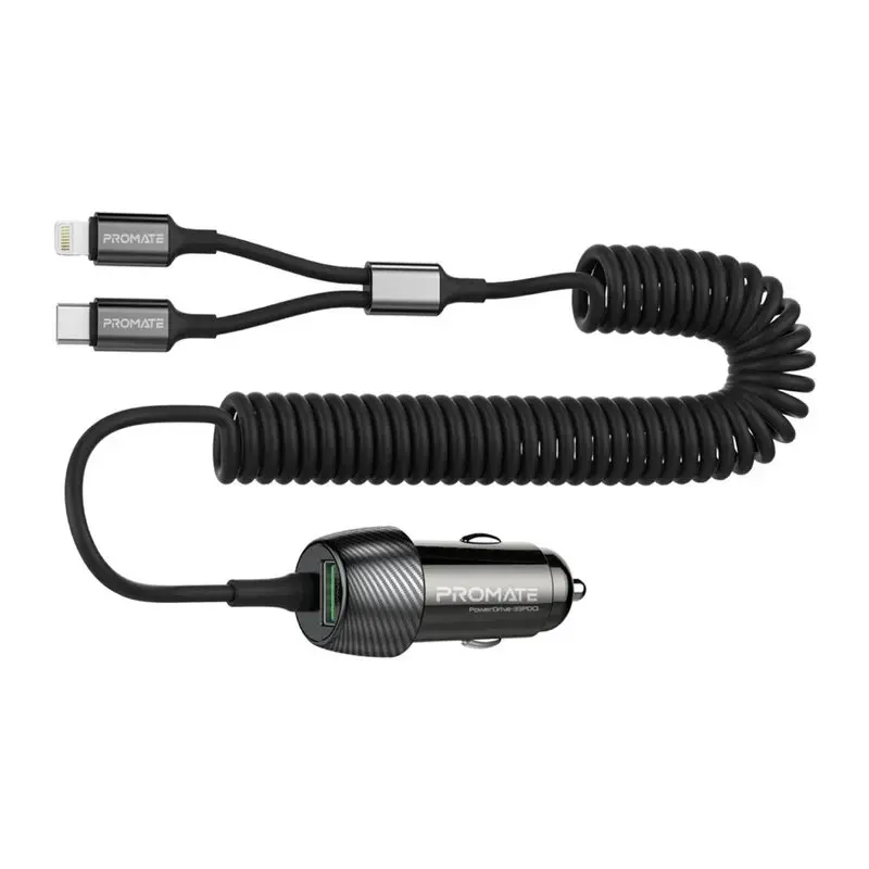 Auto lādētājs Promate PowerDrive-33PDCI Universāls Ātrā