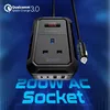 Автомобильный инвертор Promate Inverto-200W Photo 2