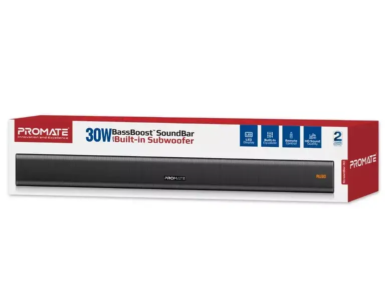 Soundbar Promate STREAMBAR30 — 2.1 Channel Photo 2