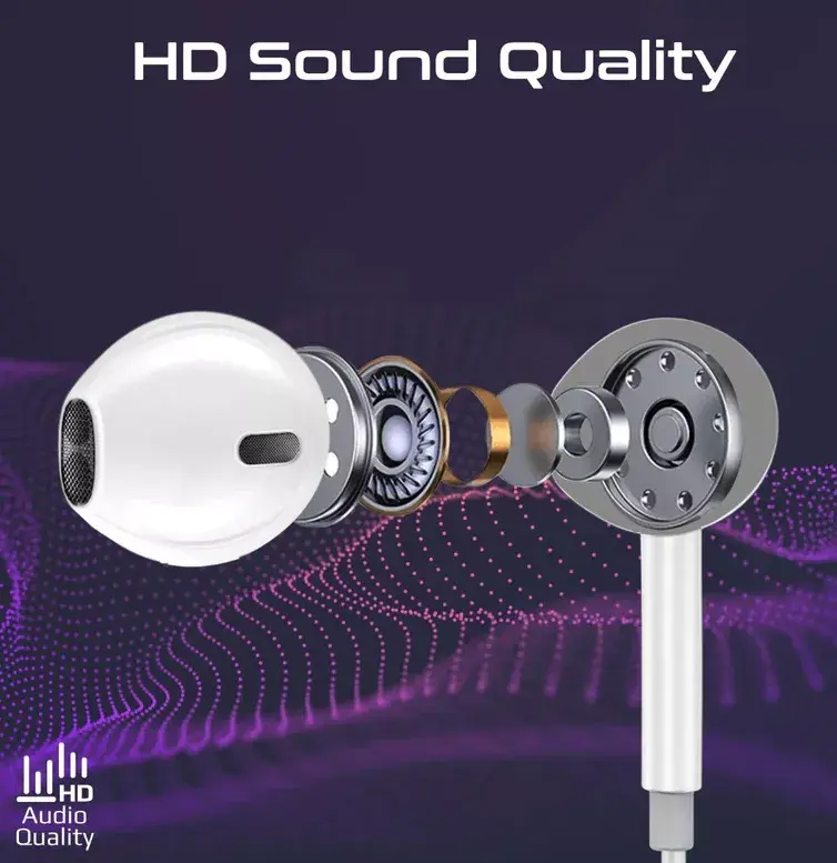 In-Ear Wired Earphones Promate MONOPODLT-WH Photo 6