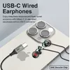 Вставные наушники Promate Silken-C USB-C Photo 3