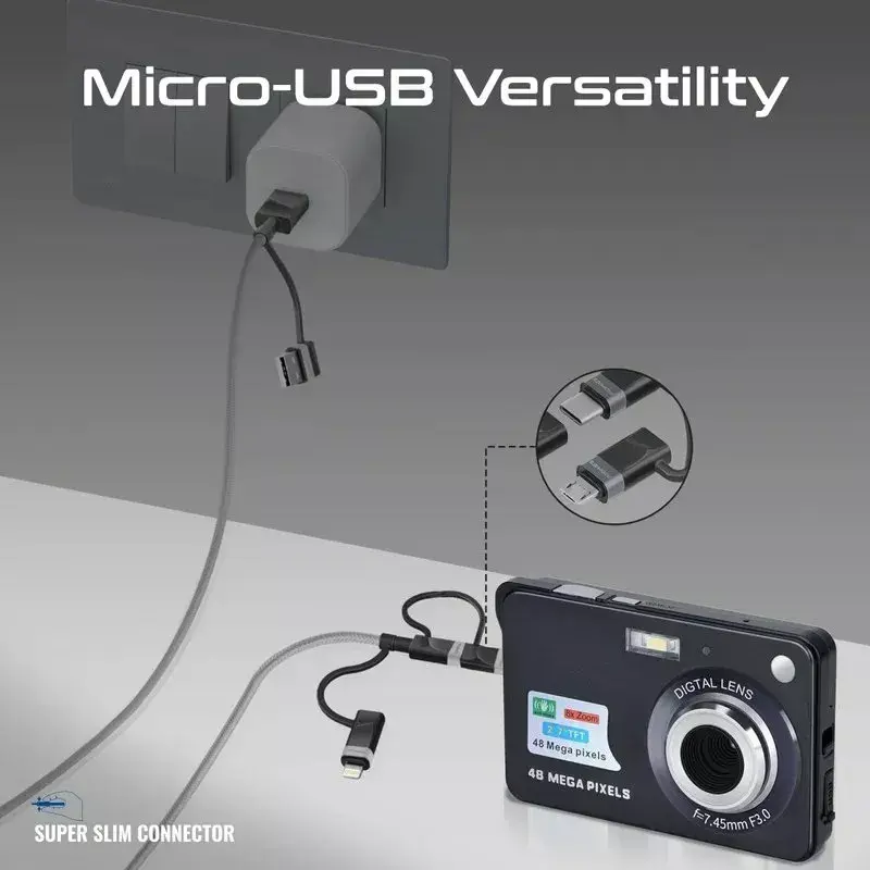 Promate PentaPower 6-в-1 USB-кабель 1,2 м Photo 2