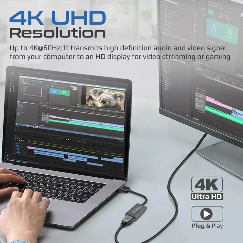 Адаптер DisplayPort на HDMI Promate MediaLink-DP Photo 2
