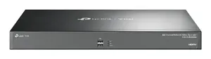 Network Video Recorder TP-Link VIGI 64 Channel NVR, 64ch input, 4K 3840×2160, 16-ch playback, SATA HDD, 64 TB max, 2×LAN, USB-A