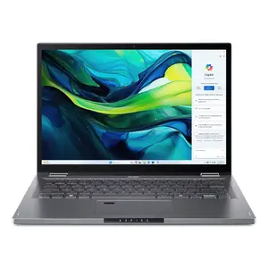 Гибридный 2-в-1 ноутбук Acer Aspire Spin 14 ASP14-52MTN Intel Core Ultra 5 115U, 14" WUXGA сенсорный, 16 GB LPDDR5x, 512 GB SSD, Windows 11 Home, серый