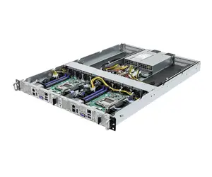 Server barebone ASRock 1U2N2G-AM5/2T — LGA 1718, DDR5 up to 48GB, 10Gb Ethernet, Aspeed AST2600, 1600W PSU