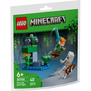 Construction toy LEGO Minecraft set 30705 Showdown at the Lush Cave – playable build with minifigures and accessories