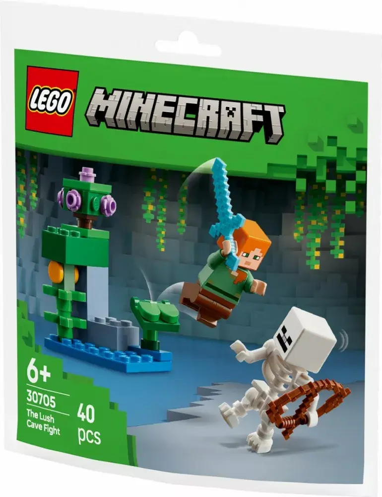 LEGO Minecraft 30705 Showdown at the Lush Cave set Photo 2