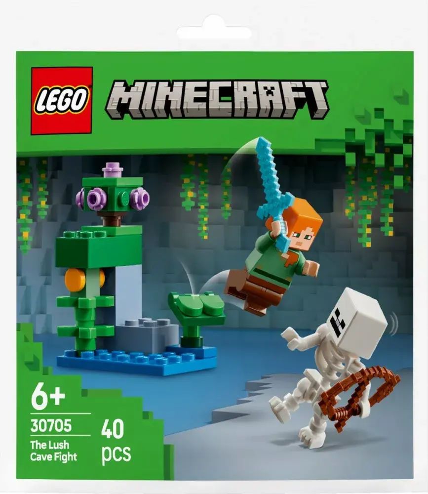 LEGO Minecraft 30705 Showdown at the Lush Cave set Photo 3