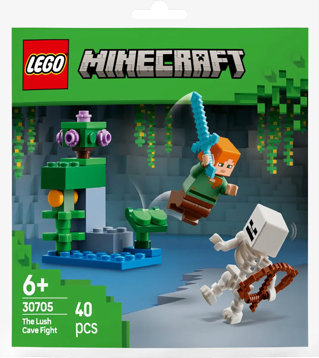 LEGO Minecraft 30705 Showdown at the Lush Cave set Photo 5