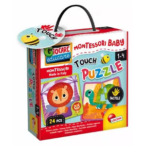 Пазл Lisciani Montessori Baby Touch Puzzle 4 шт Животные