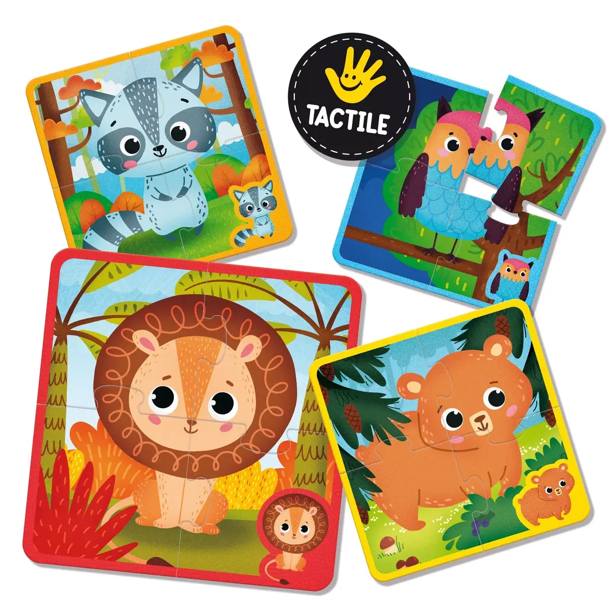 Sajūgu puzle Lisciani Montessori Baby Touch Puzzle Photo 2