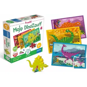 Board game Granna Granna Gra Moje dinozaury puzelki 2021 — family game, age unspecified