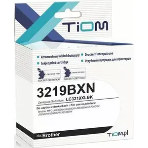 Ink Cartridge Tiom for Brother LC3219XLBK (MPN Ti-B3219BXN) — Black, 3000 pages