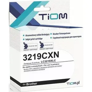 Картридж Tiom для Brother LC3219XLC модель Ti-B3219CXN циан 1500 страниц
