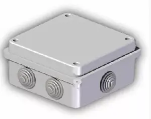 Surface-mount junction box ELEKTROPLAST EP-LUX PK-4 IP55 135×135×53 mm