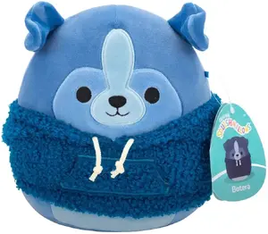 Plush toy SQUISHMALLOWS Sheltie Botera Hoodie Edition, 19 cm, green
