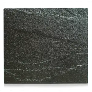 Burner cover ZELLER Schiefer rectangular 560×500 mm, monochromatic