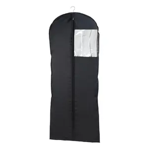 Мягкий чехол для одежды Wenko Deep Black 150 x 60 см, материал PEVA