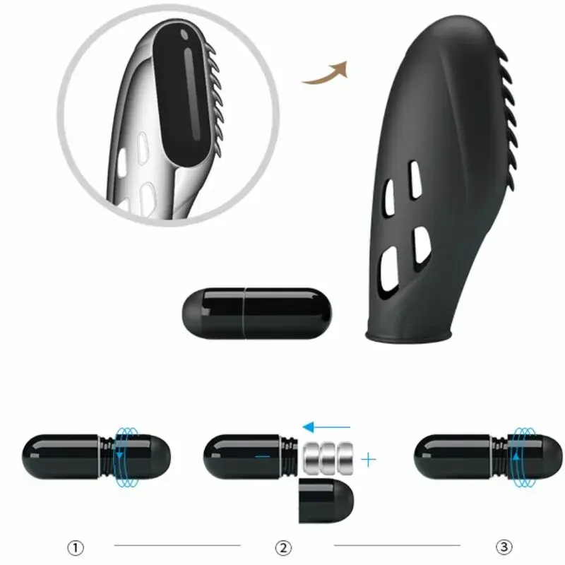 Finger vibrator Pretty Love GILO Photo 7