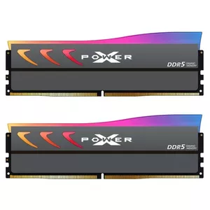 Модуль памяти Silicon Power Storm RGB DDR5 32GB (2×16GB) 6000MT/s CL36 1.35V с радиатором и RGB