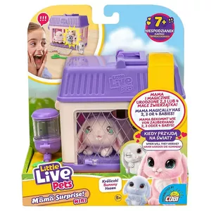 Interactive Toy Cobi Little Live Pets Mama Surprise Mini Bunny MO-26625, small interactive figurine
