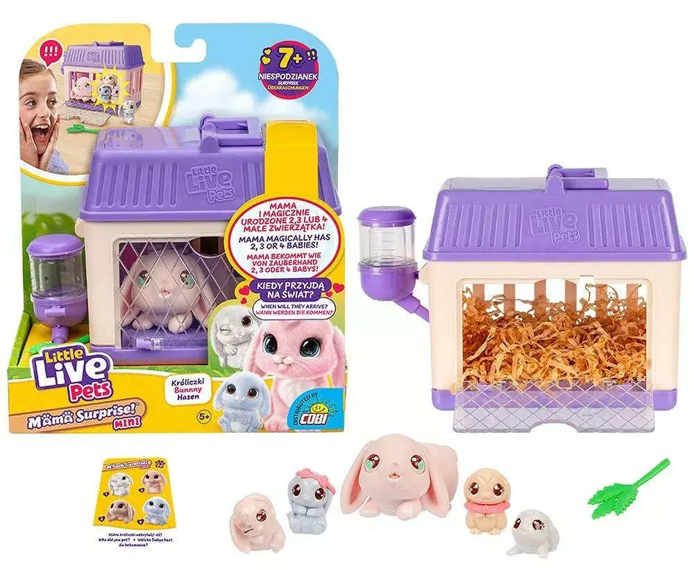 Cobi Little Live Pets Mini Bunny MO-26625 Photo 2