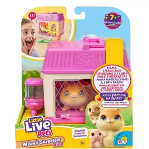 Interactive toy Cobi Little Live Pets Mama Surprise Mini Hamster MO-26626, small collectible figurine