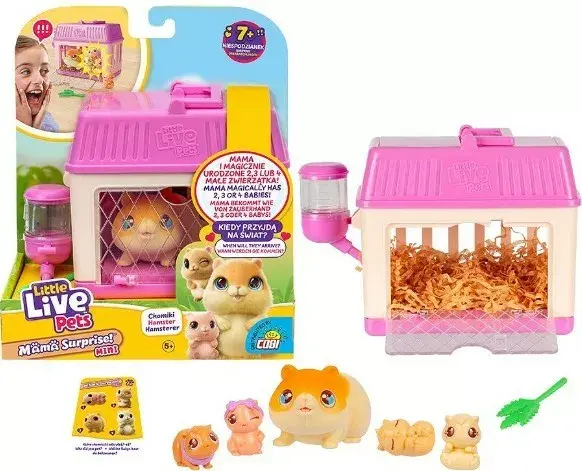 Cobi Little Live Pets Mama Surprise Mini Hamster MO-26626 Photo 2