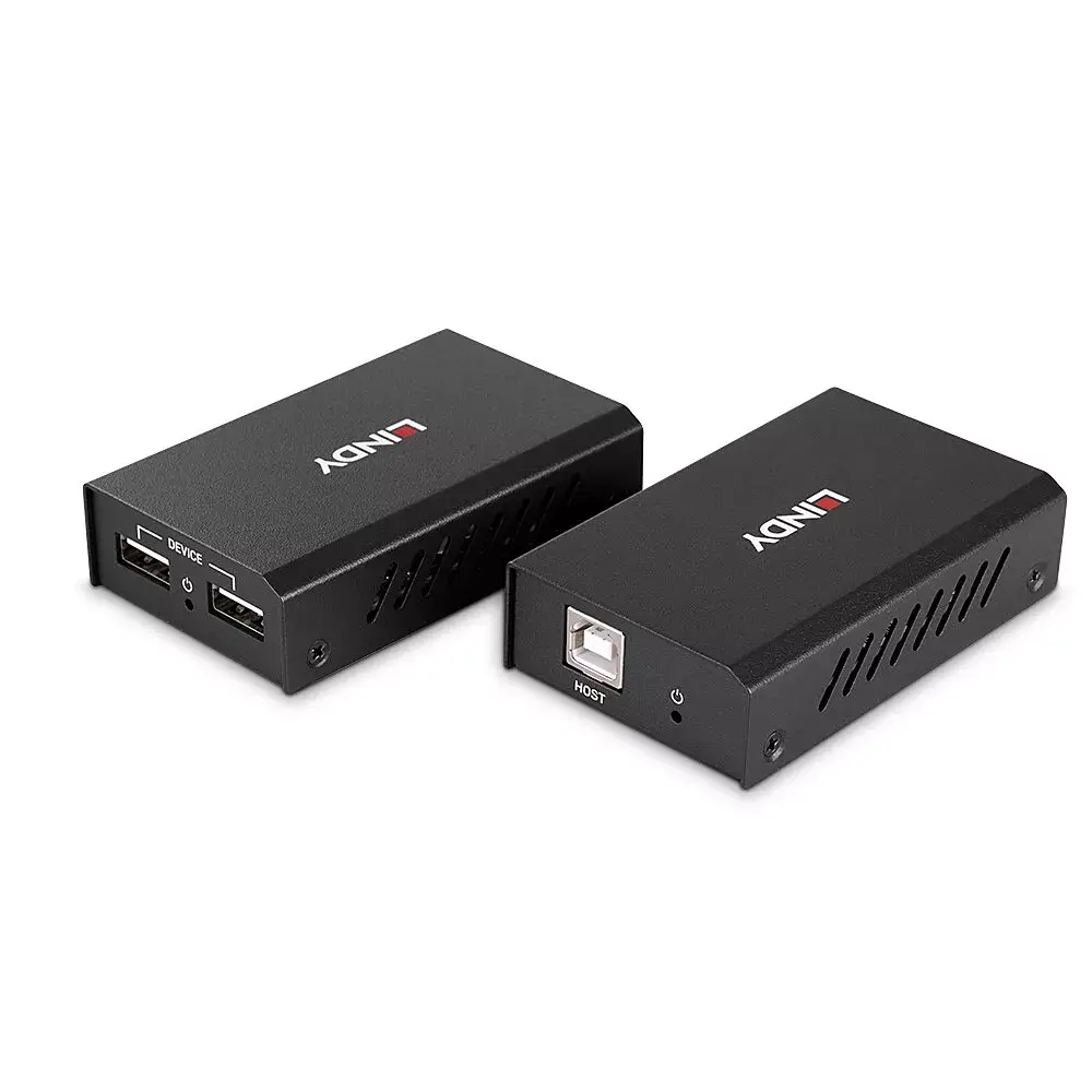 AV передатчик и приемник Lindy 100м 2 порта USB 2.0 Cat. 6 удлинитель Photo 2