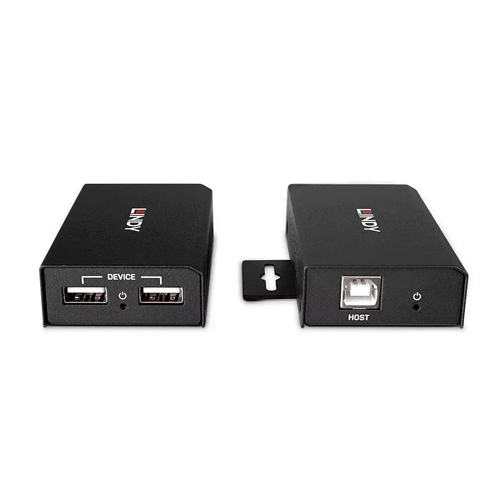 AV передатчик и приемник Lindy 100м 2 порта USB 2.0 Cat. 6 удлинитель Photo 3