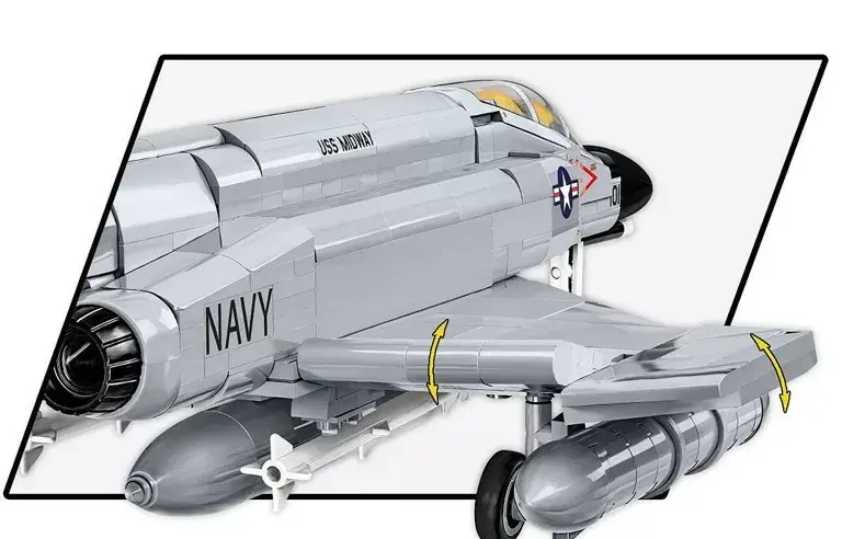 Cobi Armed Force F-4 Phantom II — 703 detaļas Photo 4