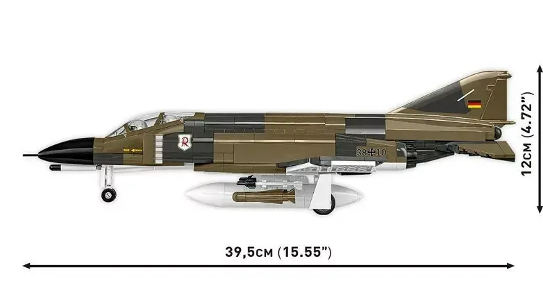 Konstrukcijas rotaļlieta Cobi F-4F Phantom II COBI-5898 Photo 3