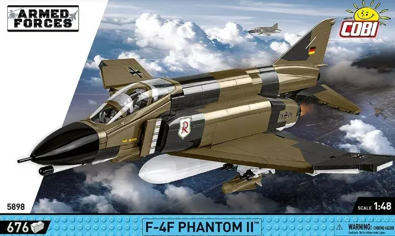 Konstrukcijas rotaļlieta Cobi F-4F Phantom II COBI-5898 Photo 9