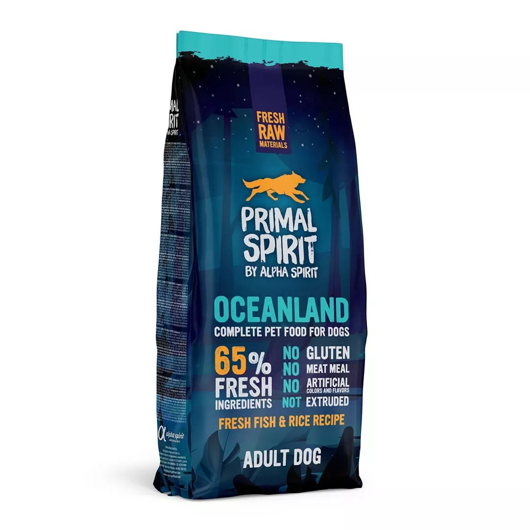 Sausais suņu barība PRIMAL SPIRIT Oceanland