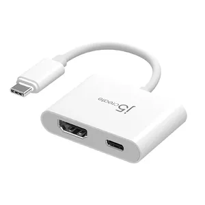 USB-C to 4K HDMI Adapter j5create JCA152 Power Delivery Black