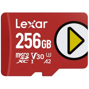 Zibatmiņa Lexar 256GB MicroSDXC UHS-I LMSPLAY256G-BNSNG