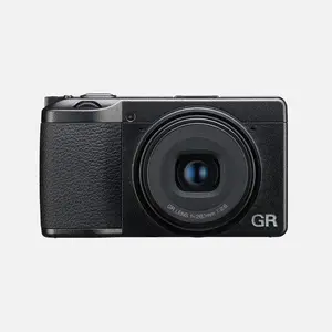 Ricoh GR IIIx HDF Compact Camera with 24.24 MP CMOS Sensor 6000 x 4000 Pixels Full HD Video Wi-Fi Touchscreen Black