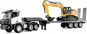 Amewi 2-in-1 Low Loader and Excavator Set G836E/G041E 1:24 RTR scale