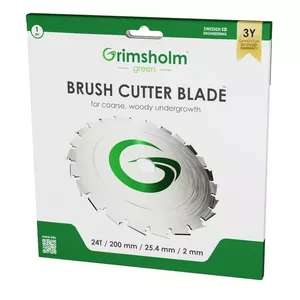 Grimsholm Brush Cutter Blade 24T 200mm 2mm 25.4mm