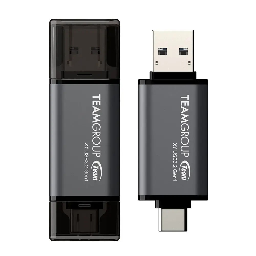 USB флеш-накопитель Team Group X1 64 ГБ Type-A / Type-C Photo 1