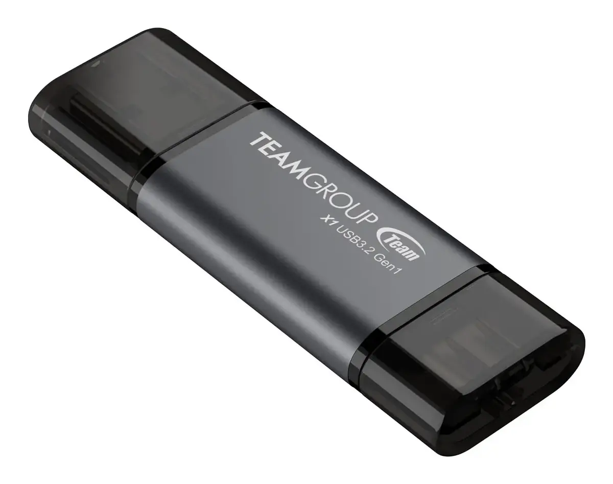USB флеш-накопитель Team Group X1 64 ГБ Type-A / Type-C Photo 3
