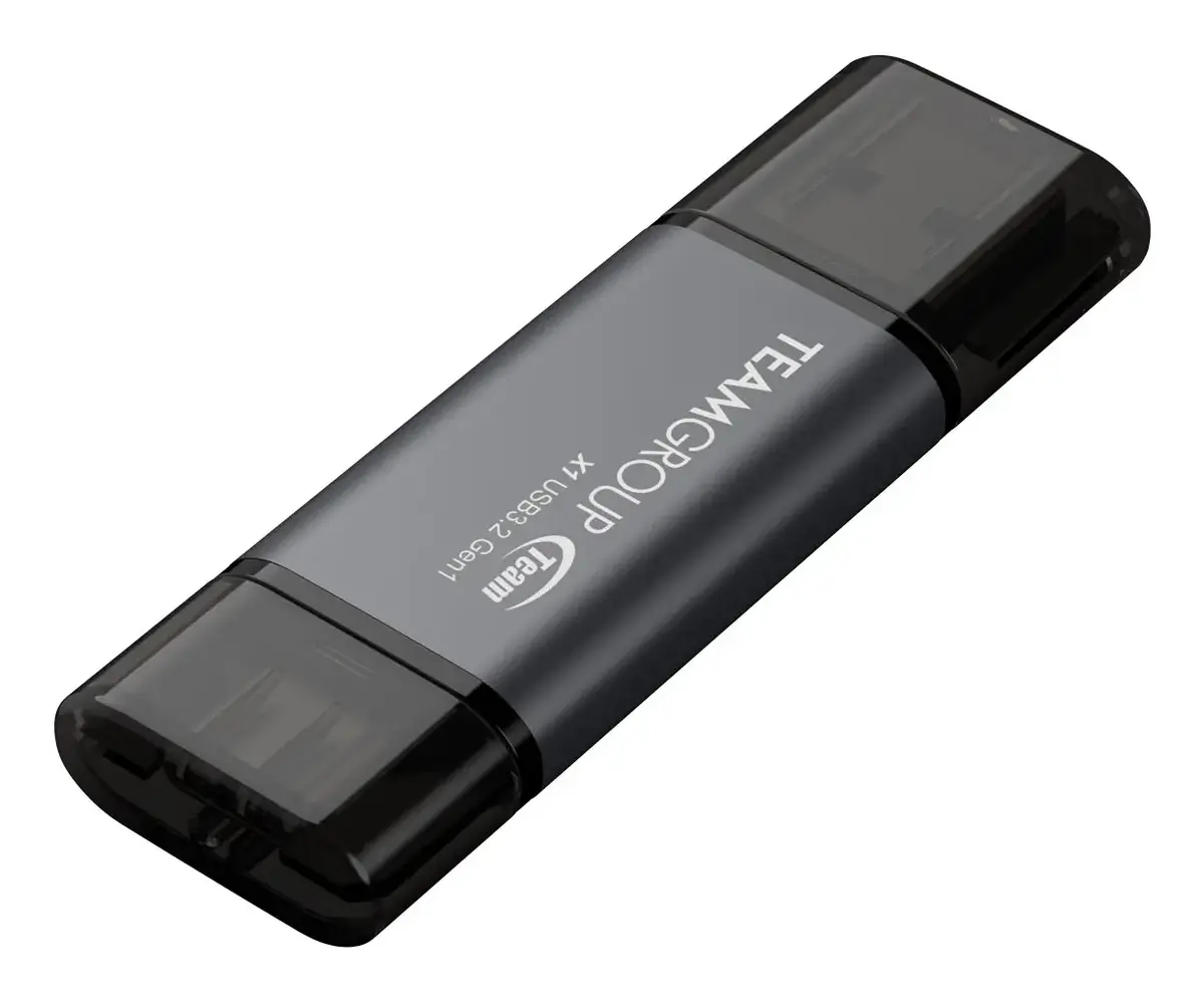 USB флеш-накопитель Team Group X1 64 ГБ Type-A / Type-C Photo 7