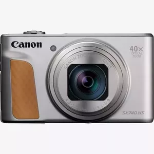Компактная камера Canon PowerShot SX740 HS Lite Edition — 20.3 МП, 1/2.3" CMOS, 40x оптический зум, 4K, 3" ЖК, серебристая