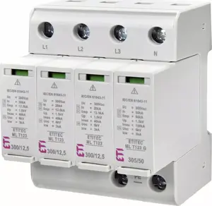 Модульный ограничитель перенапряжения ETI ETITEC ML T123 300/12,5 3+1