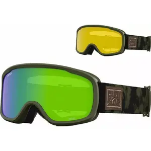 Горнолыжная маска GIRO ROAM TRAIL с линзами Loden Green S2 и Yellow S1