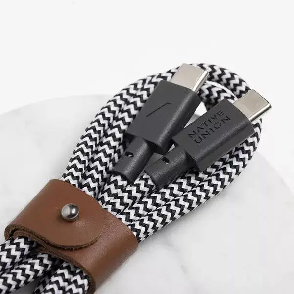 Кабель USB-C Native Union BELT-C-ZEB-2-NP 1.2 м Photo 2
